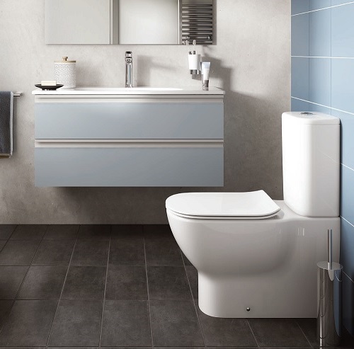 VAS WC TESI BTW AQUABLADE, 66.5X36.5, ALB MAT